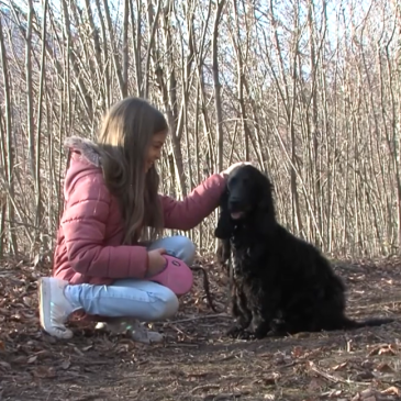 Otroci in živali – Sofija in njena psička Nora