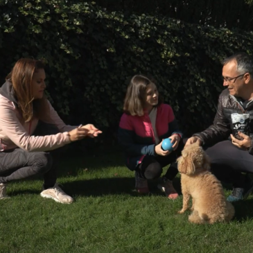 Otroci in živali – Nina Petković in njena psička Lony